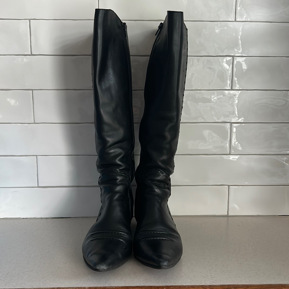 John Fluevog ladies leather boots